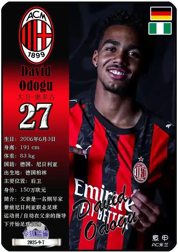 od体育下载-包含AC米兰确定新赛季球员名单：多名新援加盟备战欧冠资格赛的词条